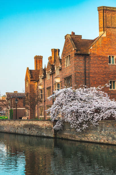 Traditional buildings near Cam River Cambridge
