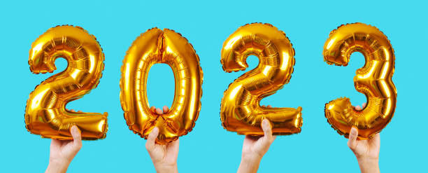istock number 2023, as the new year, banner 1445706808