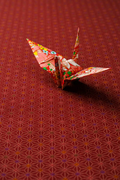 Strand of Origami Crane Curtain
