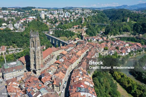 Fribourg Stock Photo - Download Image Now - Fribourg City - Switzerland, Switzerland, Ancient