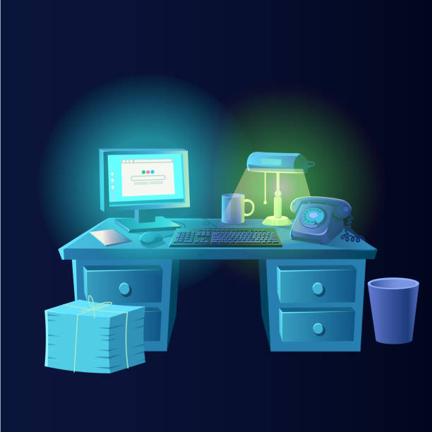 Computer Work Stations Cartoon 2,100+ Computer Work Stations Stock Illustrations, Royalty-Free Vector ...