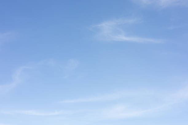 istock Summer blue sky cloud gradient light white background. Beauty clear cloudy in sunshine calm bright winter air bacground. Gloomy vivid cyan landscape in environment day horizon skyline view spring wind 1445769964