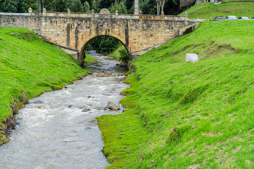 tourist places of the boyaca bridge in colombia