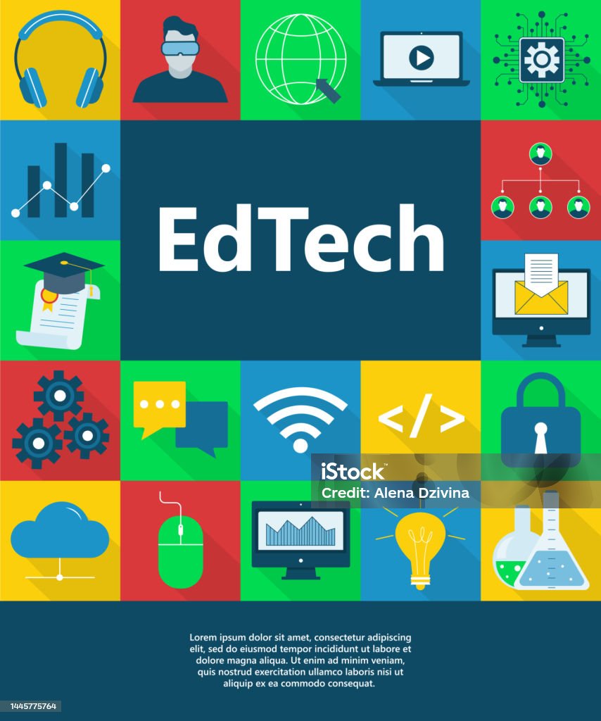 Edtech Background Stock Illustration Download Image Now Artificial