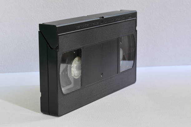 istock A video cassette with analogue tape 1445788722