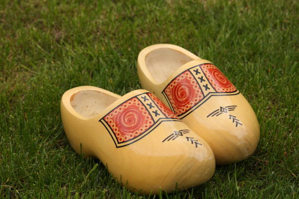 istock wooden shoes from Holland 1445795844