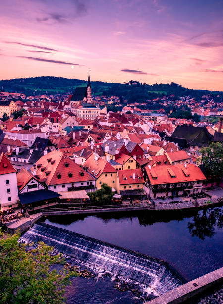 istock Central part of Krumlov 1445802729