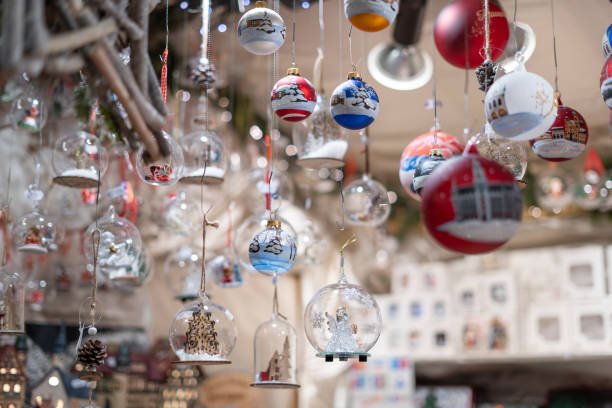 istock Christmas decoration ball pendant 1445804345