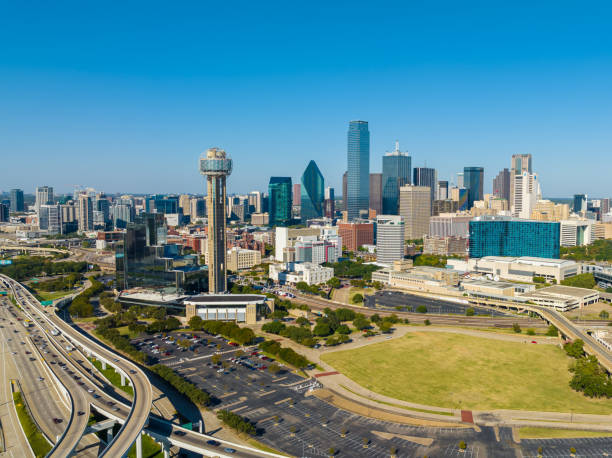 istock Aerial View of Downtown Dallas Skyline 1445843743