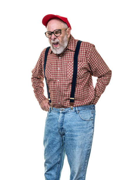 istock Senior Adult Man Hillbilly Scratching His Butt 1445843965