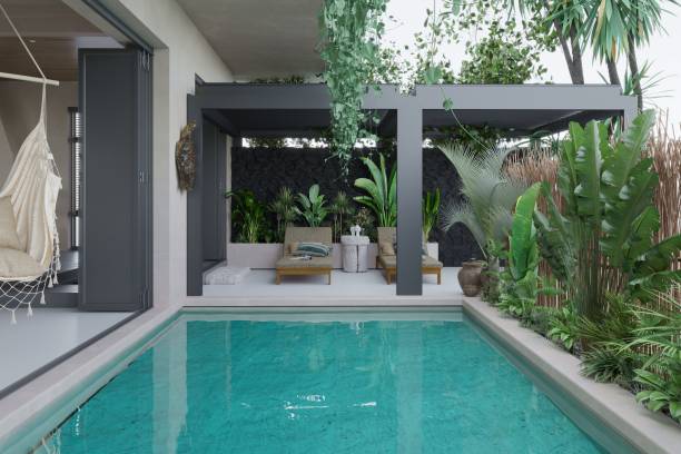 istock 3d render of luxury villa house 1445851725