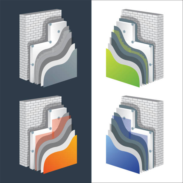 Insulation Texture Vector 720+ Insulation Of Walls Illustrations, Royalty-Free Vector Graphics ...