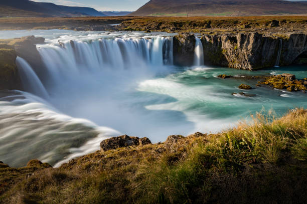 istock The famous and beautiful Godafoss 1445860426