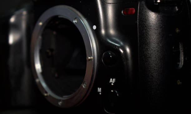 istock Camera lens It is a lens for digital cameras 1445864241