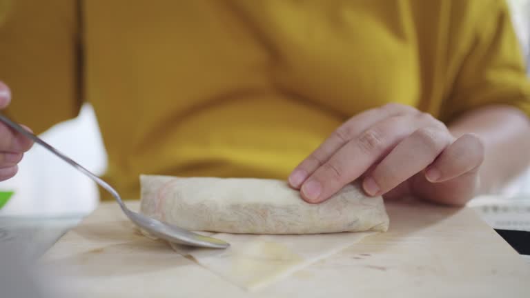 Deep fried spring roll