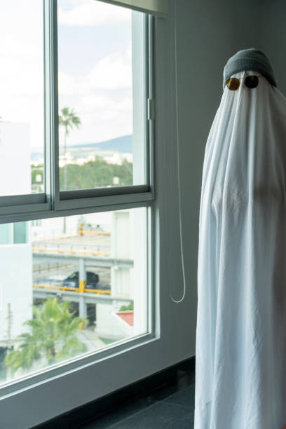 istock white funny ghost resting mexico latin america 1445869326