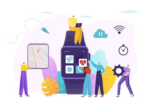 Modern Technology Smart Watch Application Development Tiny Programmer ...