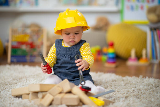 istock Baby Playing Dress-Up 1445880318