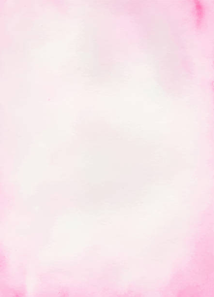 bildbanksillustrationer, clip art samt tecknat material och ikoner med bright and smooth pink abstract watercolor as background. - rosa bakgrund