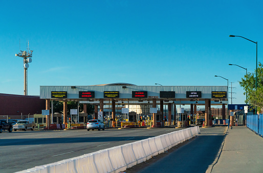 U.S. Customs and Border Protection port of entry - Usa-Mexico