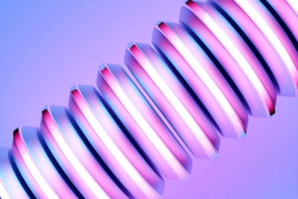 istock 3d illustration of a  abstract 3d polygonal  molecule. Medical science, genetic biotechnology, chemistry biology, gene cell concept 1445900035