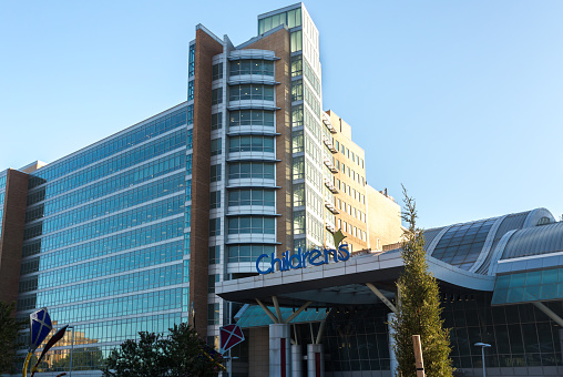 South San Francisco California, USA - January 20, 2020: Newly built Merck research facility located at  213 E Grand Ave in South San Francisco supporting over 300 scientists focused on exploratory biology through early clinical development.