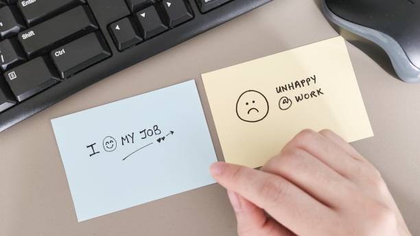 istock Choosing between I love my job vs unhappy career 1445910063