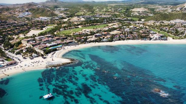 istock Aerial view of Cabo beach, Mexico 1445914806
