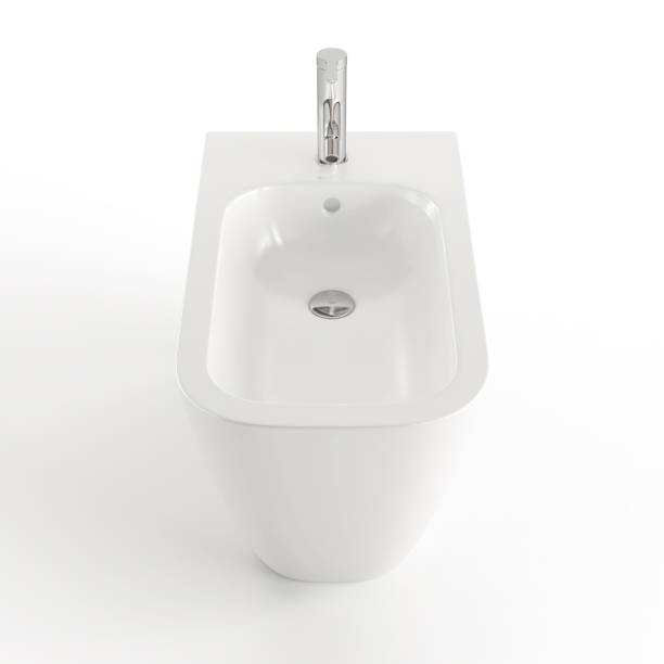 istock 3D render of a bidet isolated on a white background 1445923922