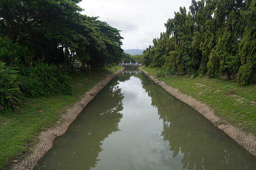 krueng daroy river in Banda Aceh, Aceh, Indonesia