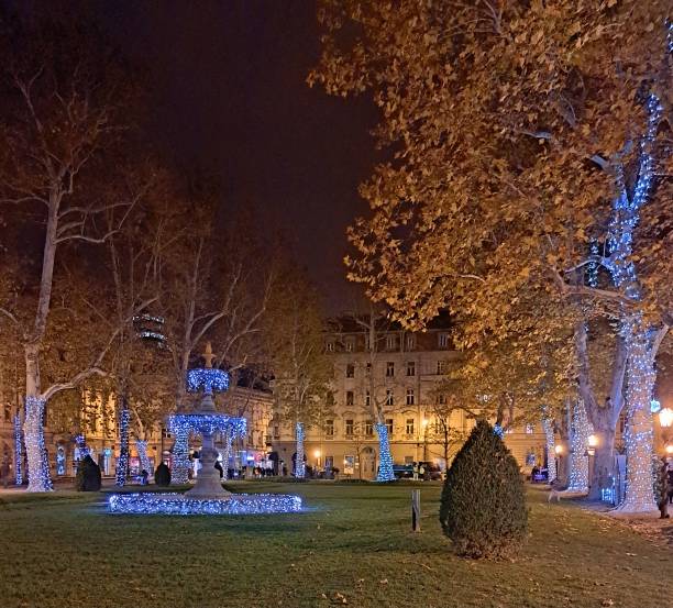 istock Christmas lights in Zagreb 1445941072