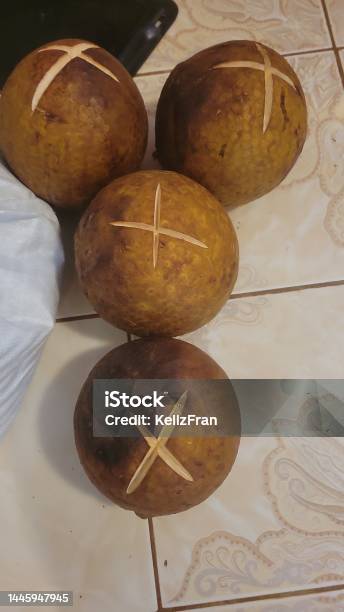 Baked Fitted Breadfruit Stock Photo - Download Image Now - Baked, Breadfruit, Brown