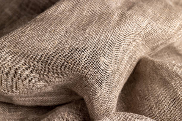 istock Coarse linen fabric for the use and manufacture 1445953348