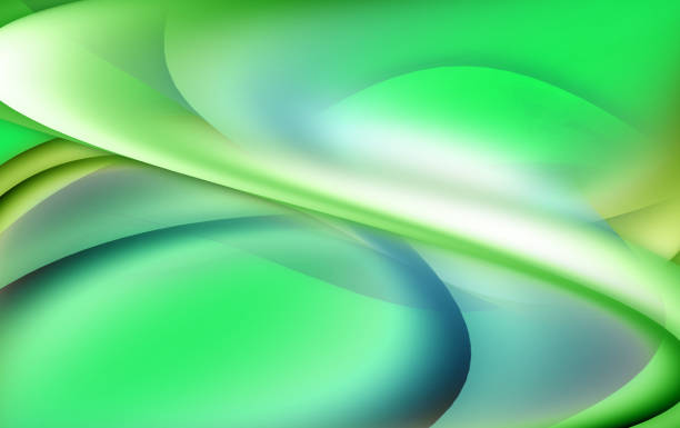 istock Abstract modern colorful curves background. Template for your brochures, flyers, business card, banners, placard, marketing 1445964846