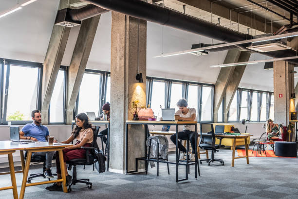 istock Entrepreneurs working in their own business office 1445969338