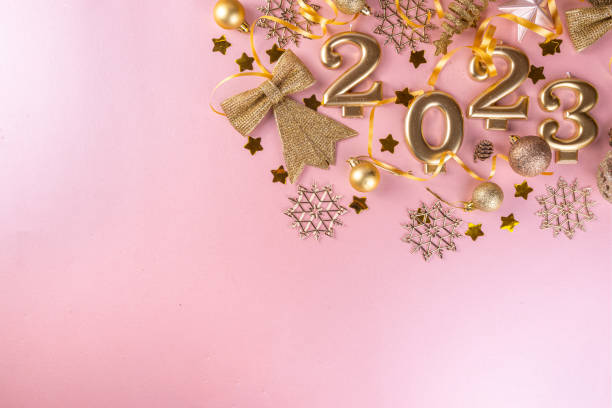 istock New year 2023 celebration greeting card 1445977975