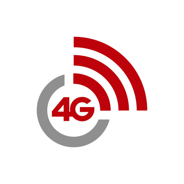 kuvapankkikuvitukset aiheesta 4g-verkon logon vektorikuva - 4g