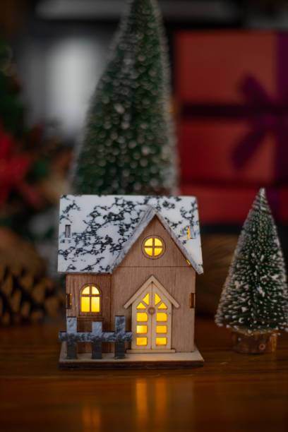 istock Christmas toy house 1445992533