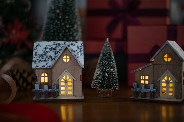 istock Christmas toy house 1445992546