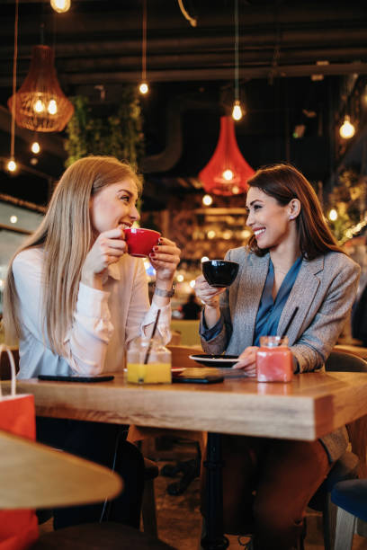 istock Two best friends in restaurant 1446004115