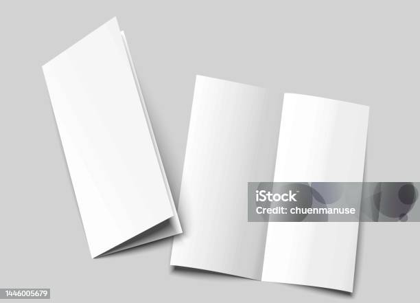 Pamphlet A6 Example A6 Brochure Mock Up Stock Illustration - Download Image Now - File ...