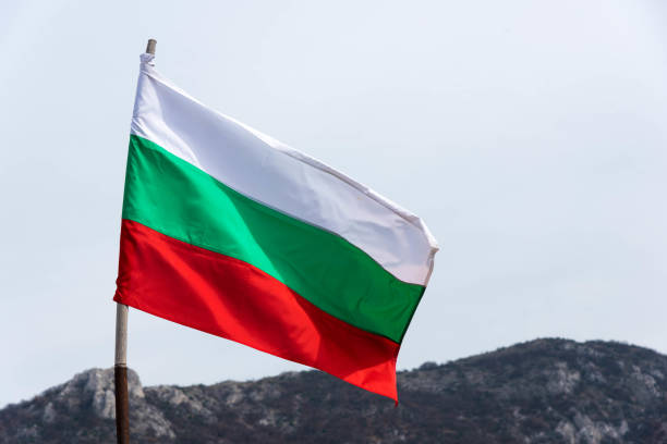 istock Bulgarian national flag 1446006951