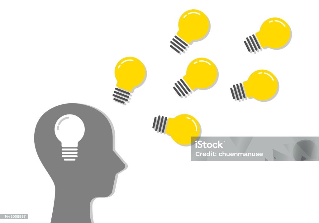 Issue Resolving Sign Head Sign With Light Bulb Problem Resolve Control Understand Question ...