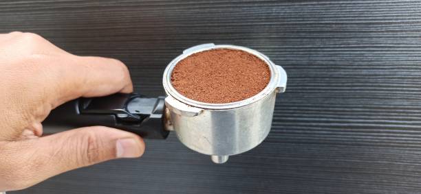 istock Portafilter arabica coffee 1446010476