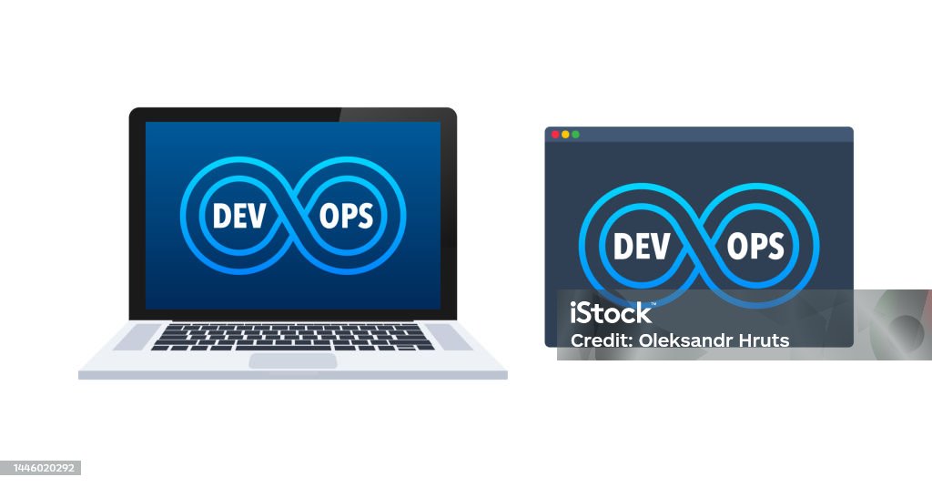 Devops Software Development Methodology Dev Ops Software Vector Stock ...