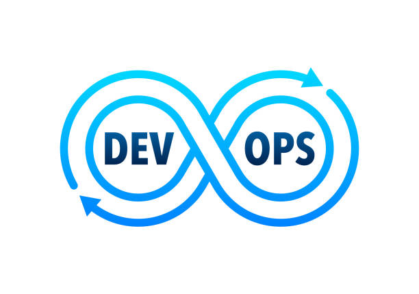 Devops software development methodology. Dev Ops Software. Vector stock illustration. Devops software development methodology. Dev Ops Software. Vector stock illustration fixed ops stock illustrations