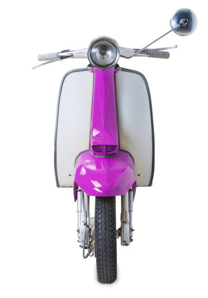 istock Vintage scooter on white background 1446022299