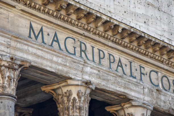istock The Pantheon, a classical Roman style temple, is a building from ancient Rome. 1446028442