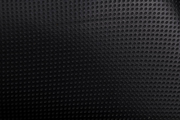 istock Black seat cover with simple patterns and textures. Can be used for background images 1446044559