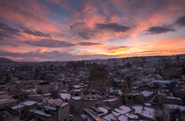 istock Goreme Town in Cappadocia, Turkey. 1446046713